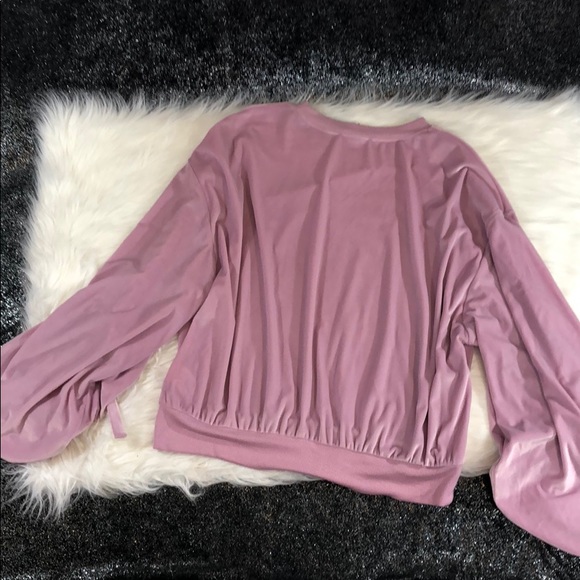 Express suede ruche sweater - Picture 4 of 4